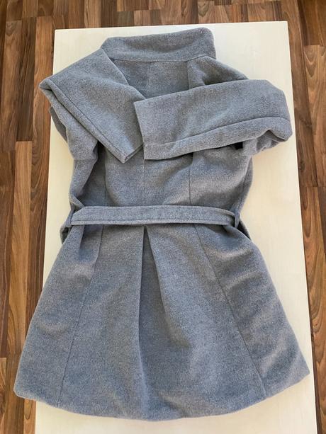 Teplý šedý kabátek, vel xxl ale spíše m/l, owind, l