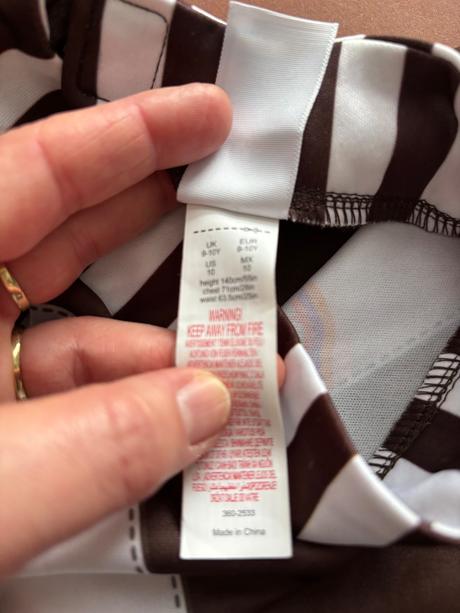 K1/ kostým villy wonka - v.9/10 let, 