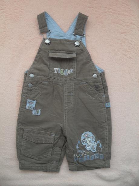 Manšestrové podšité lacláčky, disney,74