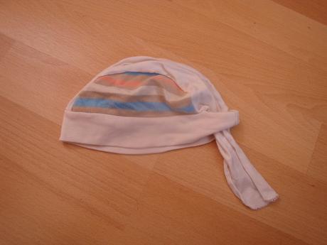 Pirátský šátek - proužkovaný, vel. 62, 62