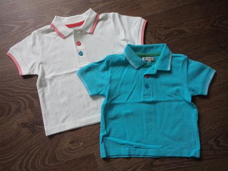 2 x tričko s límečkem, marks & spencer,92