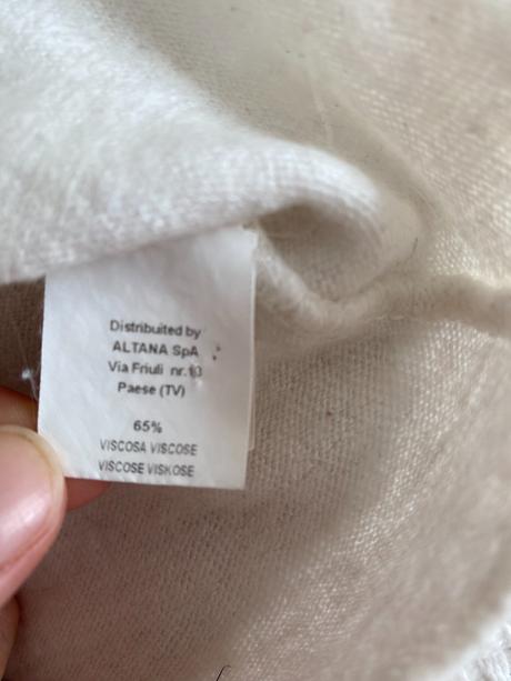 Bílý angora svetřík vel. 80/9-18 měs zn. pinko, pinko,80