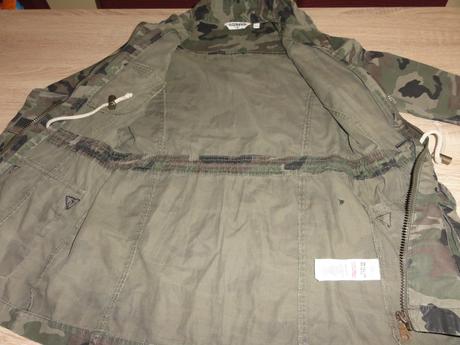 Dívčí maskáčová parka vel.12 - 13 let, 152
