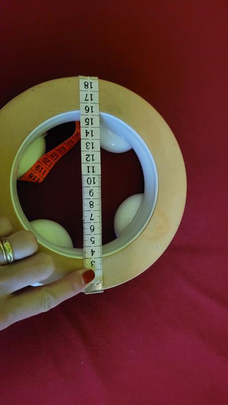 Keramický svícen a závěs se sněhuláky, 