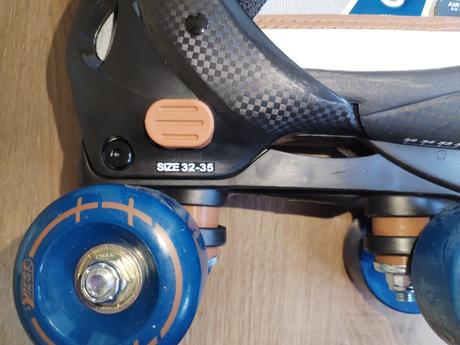 Dětské kolečkové brusle vel 32-35, 