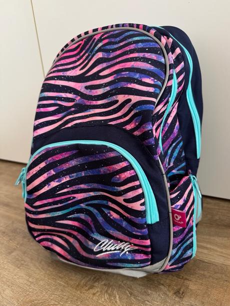 Dívčí školní batoh, aktovka topgal, zebra kimi,