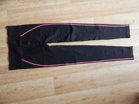 Černé legíny s pruhem, bellinda,s