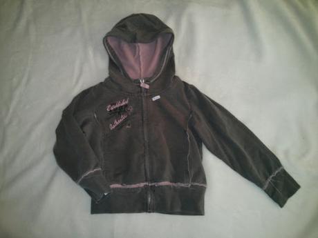 Propínací mikinka s kapucí, next,104