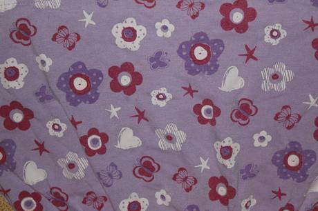 Dívčí tričko květy, hvězdy, motýlci vel. 86 - 92, 86