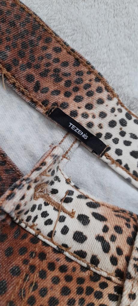 Tezenis džínové leopardí šortky, tezenis,l