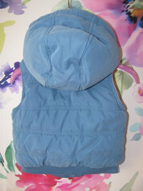 Prošívaná vesta s kapucí s hřejivou podšívkou, disney,68