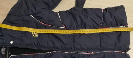 Zimní bunda tmavomodra, 134