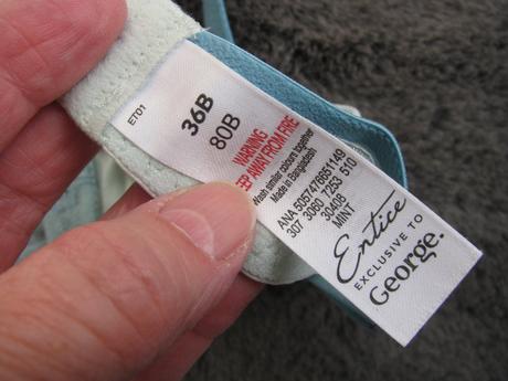 Dámská podprsenka-vel.80b/36b, george,80b