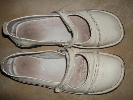 Kožené baleríny, baťa,37