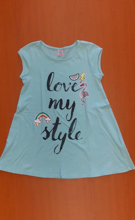 Dívčí šaty/tunika y.f.k. 128, kik,128