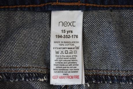 Kraťasy vel. 15 let, next,170