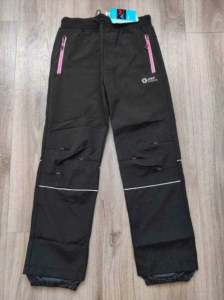 Softshellové jarní kalhoty 140,146,152,158,164,170, kugo,140 - 170