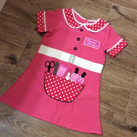 Kostým ,,kosmetička/kadeřnice" vel. 5-7 let,