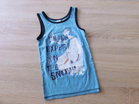 Tričko/tílko disney- olaf vel.128/134, disney,128