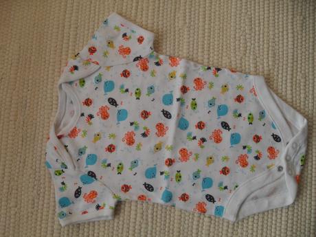 Letní bodynko s mořskými živočichy, f&f,68