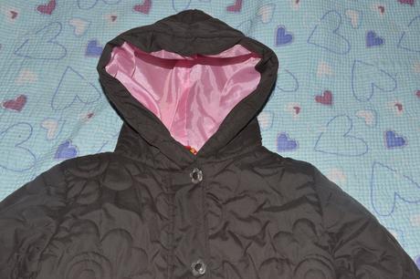 140 prošívaná zimní bunda květinová, kenvelo,140