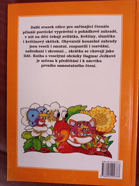 Knížka pohádková zahrada,