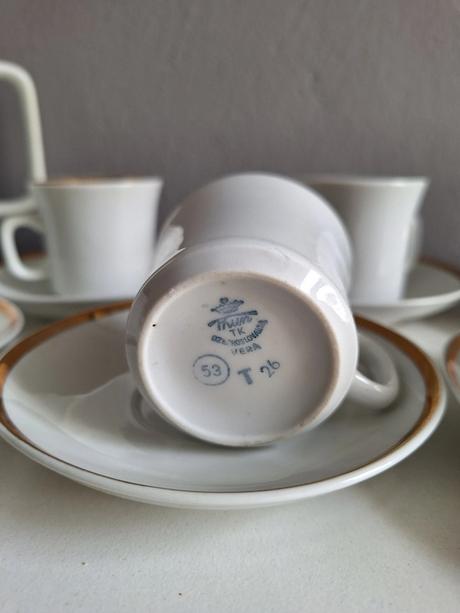 Porcelánová sada na kávu, 