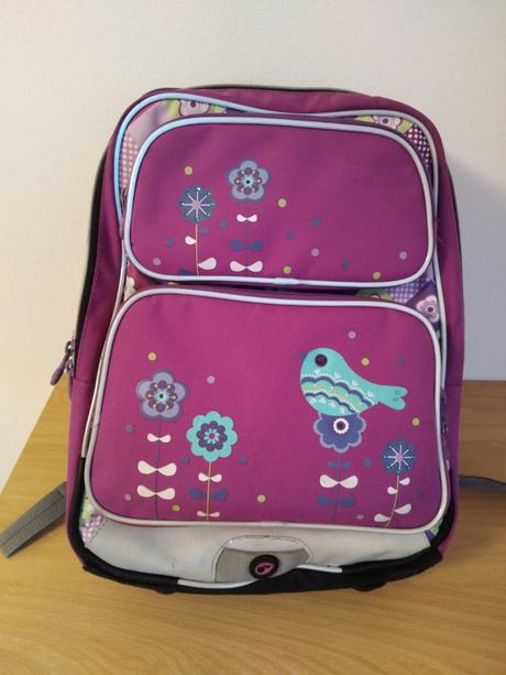 Dívčí školní batoh, 