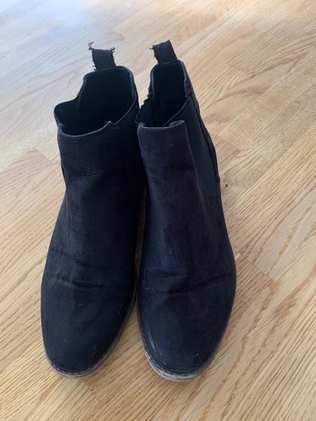 Černé boty & perka f&f vel. 36, f&f,36