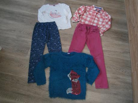 Setík oblečení vel. 122, 122–134