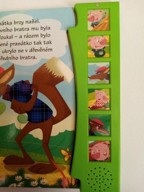 Leporelo  3 prasátka, 