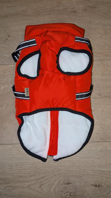 Ka515 nepromokavá psí bunda xl, délka zad 36 cm, 