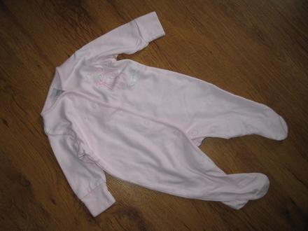 Růžový overálek s méďou, next,62