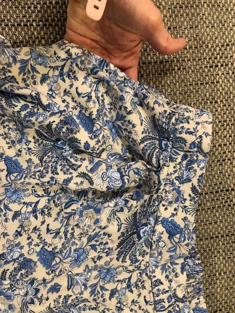 Modro bile kratasy h&m 36, h&m,36