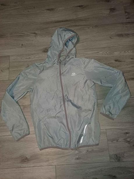 Běžecká šusťáková bunda kalenji vel 12/13 let, decathlon,152