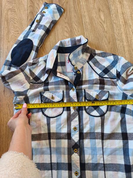 Károvaná košile 164/170, s/m, 170