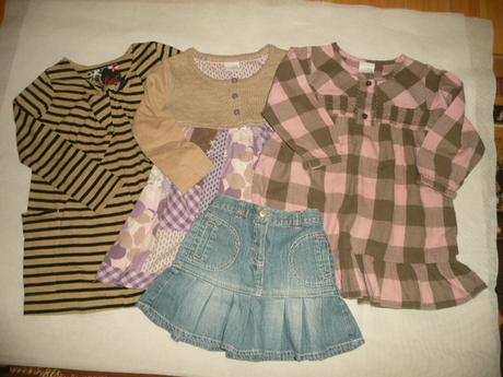 Šaty sukně 4ks next vel 4 roky, next,104