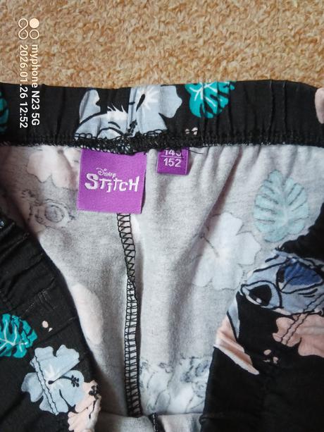 Šortky stitch zn."disney" vel."146/152", disney,146