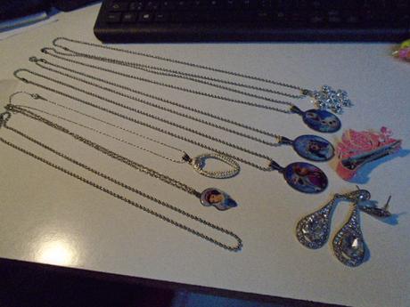 Řetízek 9x frozen ledové království elsa sponka, 