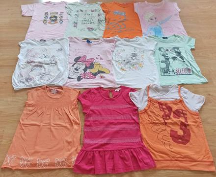 Trika dívčí od vel.116-140, 116