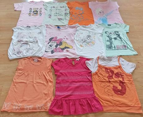 Trika dívčí od vel.116-140, 116