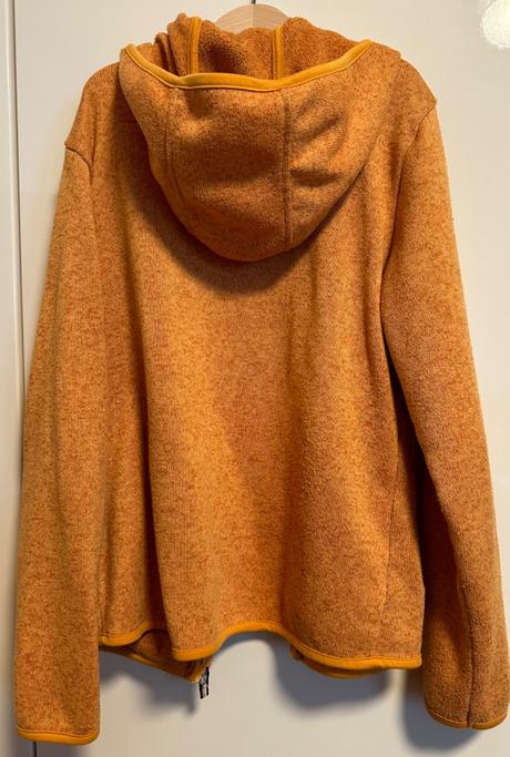 Mikina z pleteného fleecu s kapucí, tchibo,158