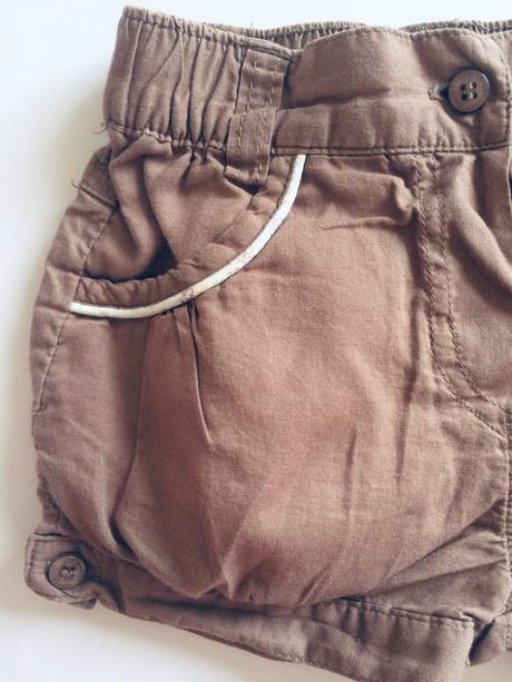 Kraťasky -v.68/74, vertbaudet,68