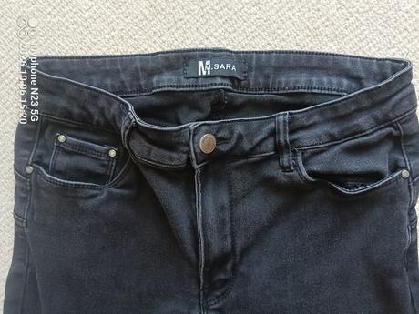 Rifle černé zn."m'.sara denim" vel "32", denim,32