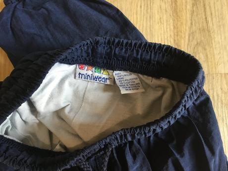 Podšité kalhoty, miniwear,86