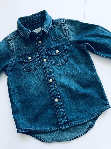 Košile džínová - v.3/6 měs., river island,68