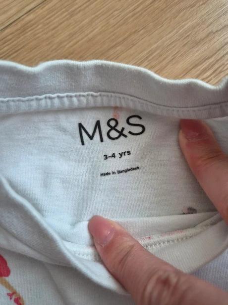 Pyžamo marks & spencer, vel. 3/4 roky, marks & spencer,104