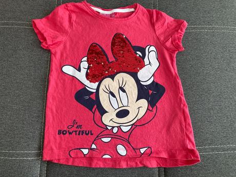 Tričko - interactiv glitry, disney,104