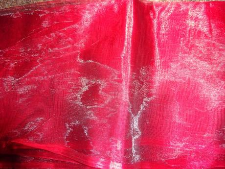 Vínová organza 150 x 300, 