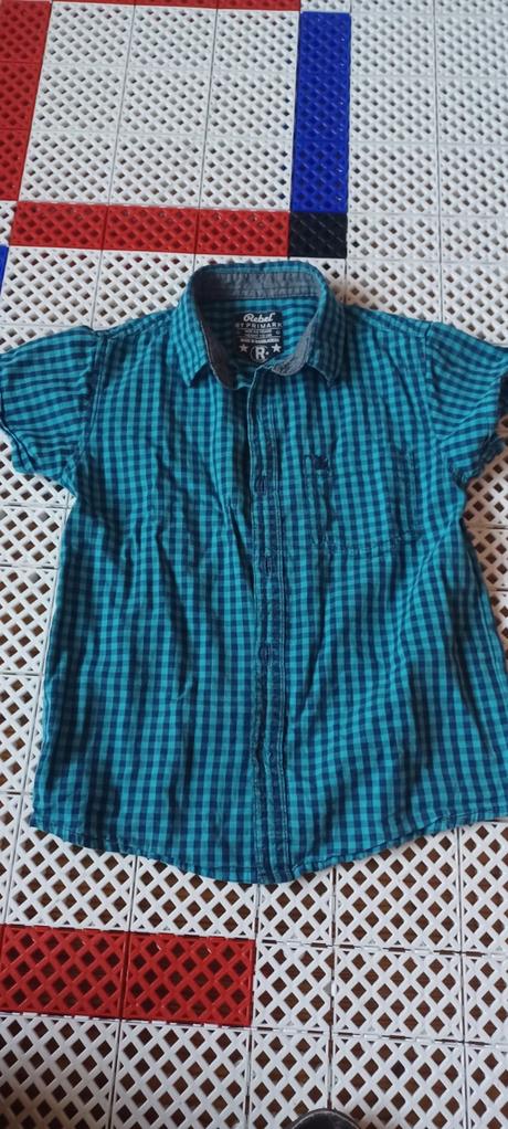 4x košile s krátkým rukávem, 104